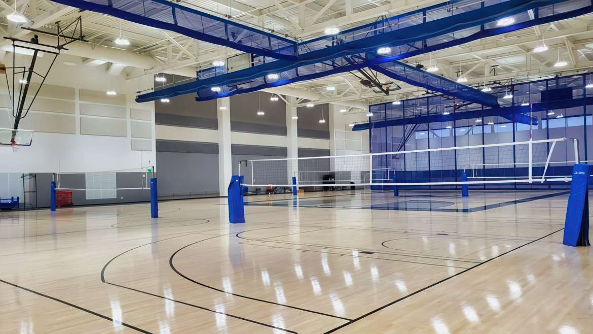 The practice courts at Da Vinci School
